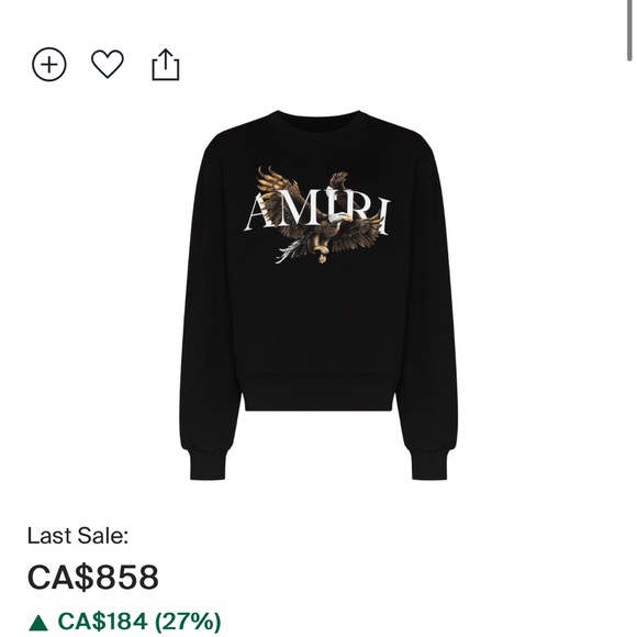 AMIRI Eagle Crewneck - Picture 6 of 6